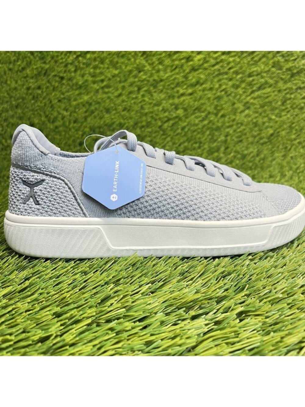 Flux Footwear Adapt Trainer Gray Womens Size 7 Athletic Knit Shoes Sneakers